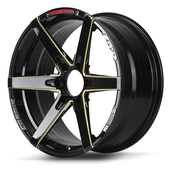 แม็กซ์ ZR-D 20x9.0 6x139.7 ET28 CB.106 B/MG (สีดำCNCข้างก้านไดร์ทอง+CNCตัวหนังสือ)
