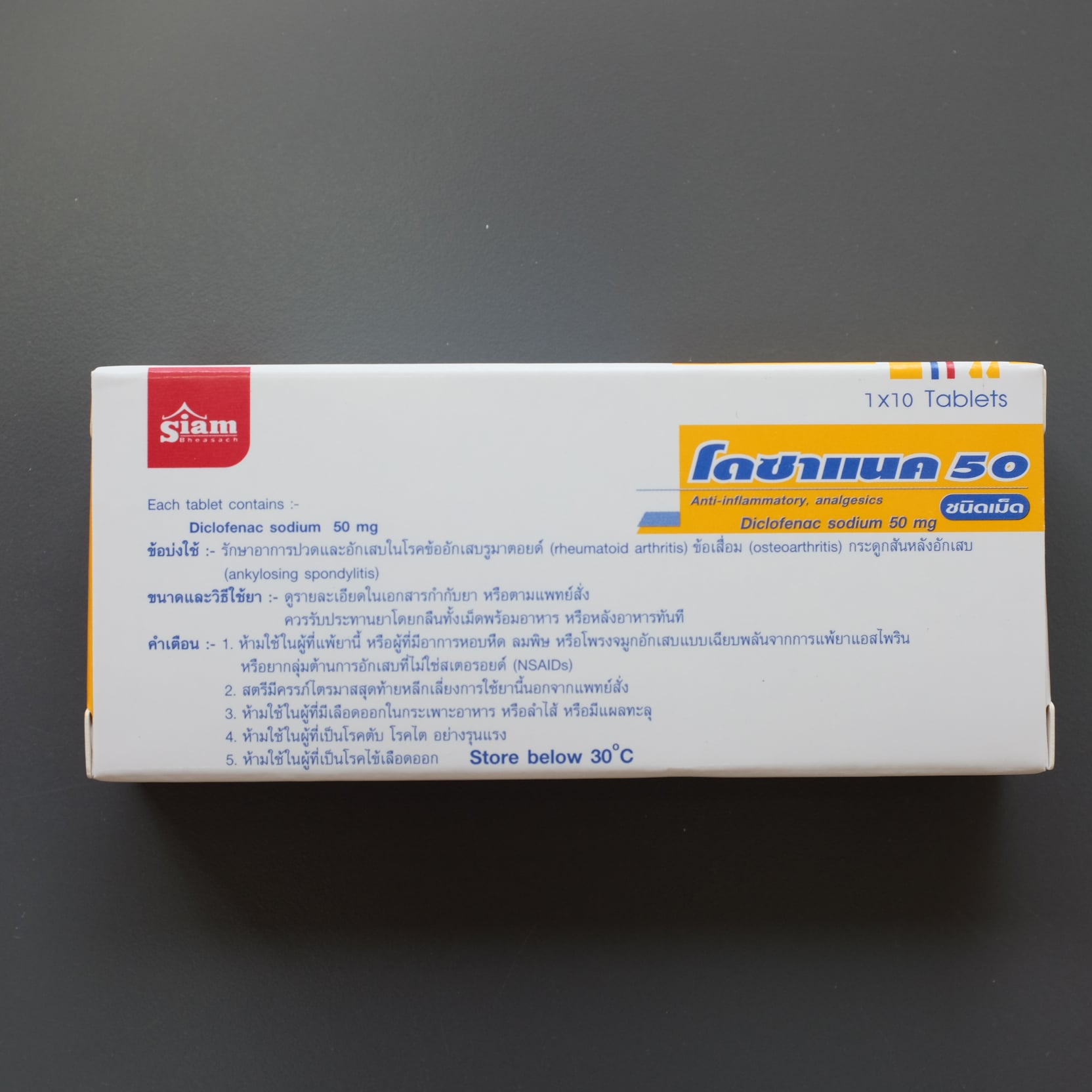 Dosanac 50 diclofenac 50mg