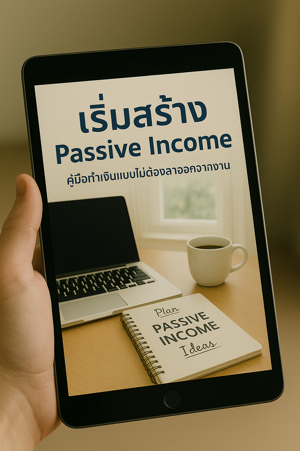 [E-BOOK] เริ่มสร้าง Passive Income คู่มือทำเงินแบบไม่ต้องลาออกจากงาน