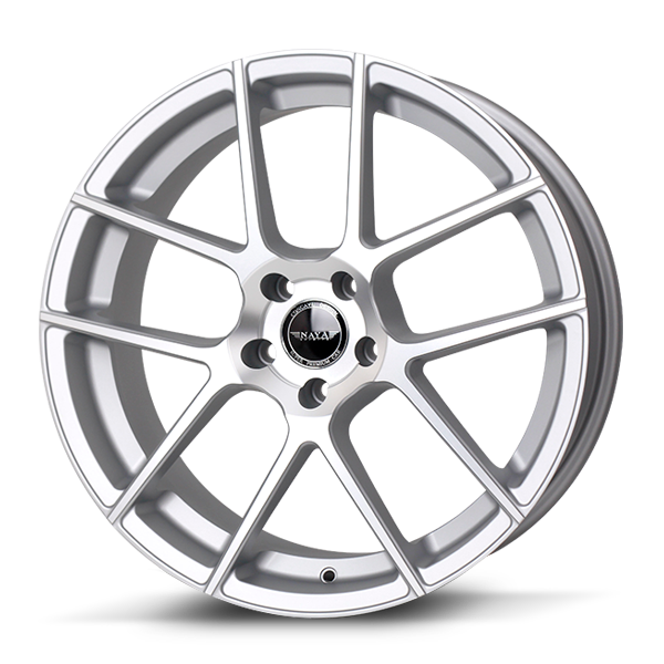 แม็กซ์ ALLRA(620) 20X8.5 5X105 ET40 SMF/MATT (สีหน้าเงาปัดลายร่องซิลเวอร์)