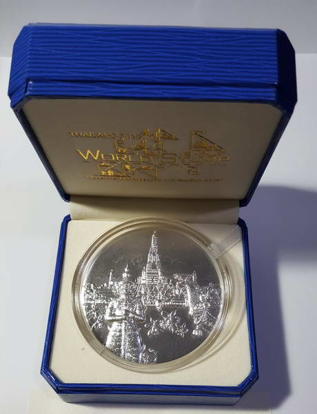 เหรียญที่ระลึก งานแสดงตราไปรษณียากรโลก พ.ศ. ๒๕๖๑ THAILAND 2018 World Stamp