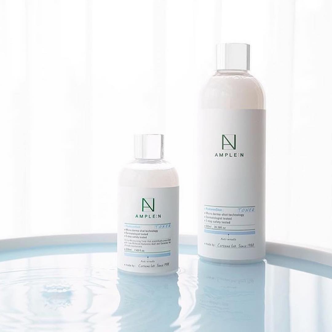 Coreana Ample: N HyaluronShot Toner 220ml .