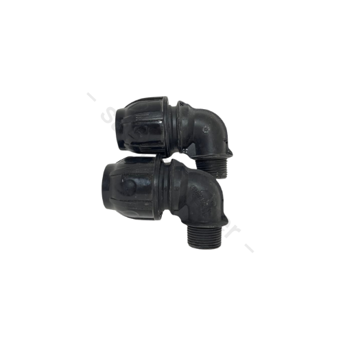 ข้องอเกลียวนอก พีอี ขนาด 32 มิล compression penguin