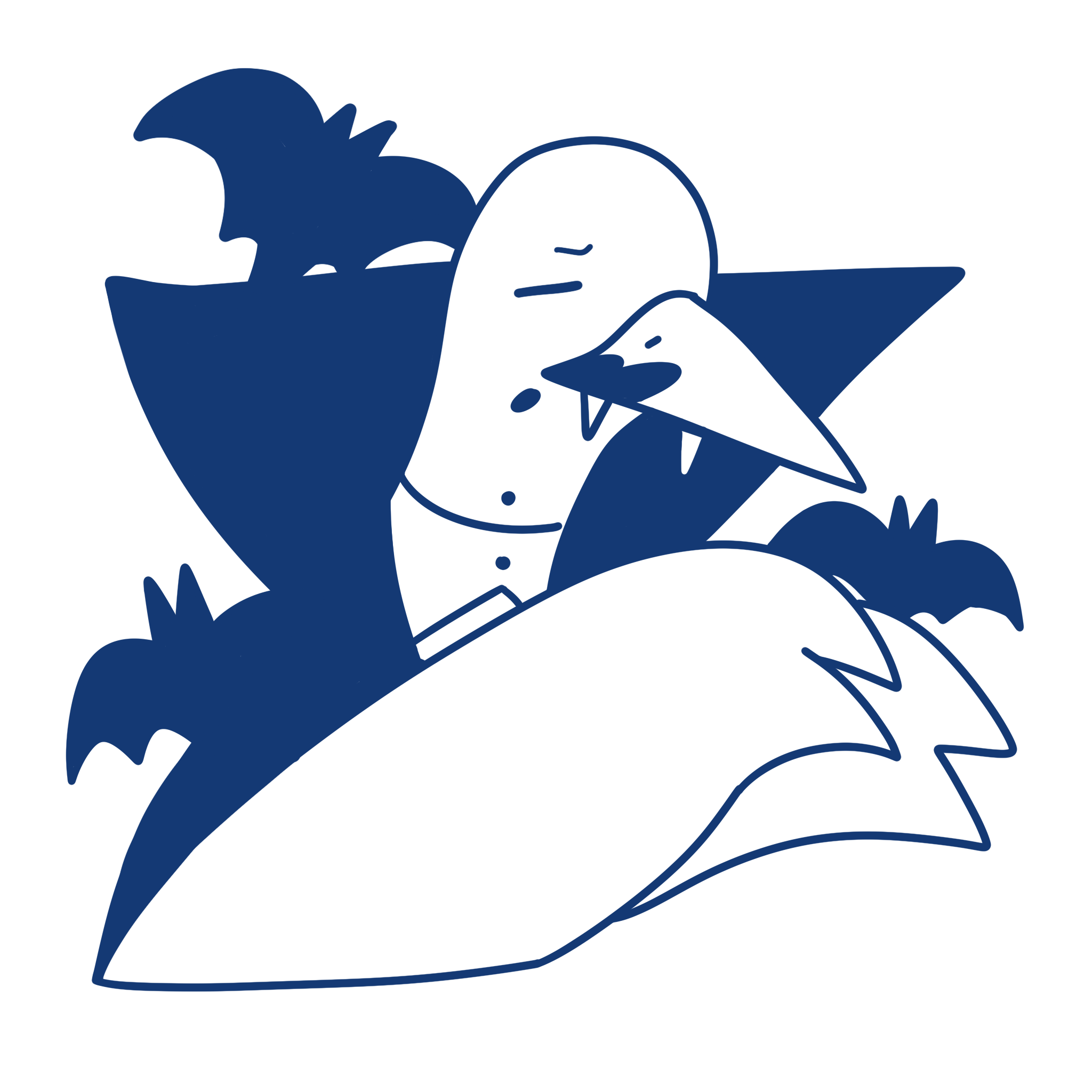 สติกเกอร์ DIE-CUT ห่านคับสำนักพิมพ์ #2