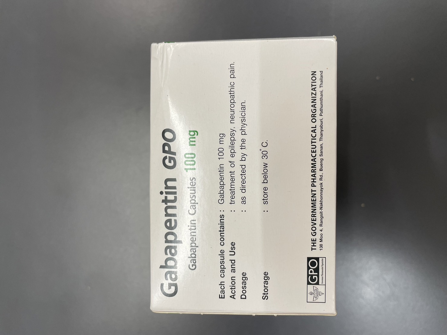 Gabapentin 100 mg