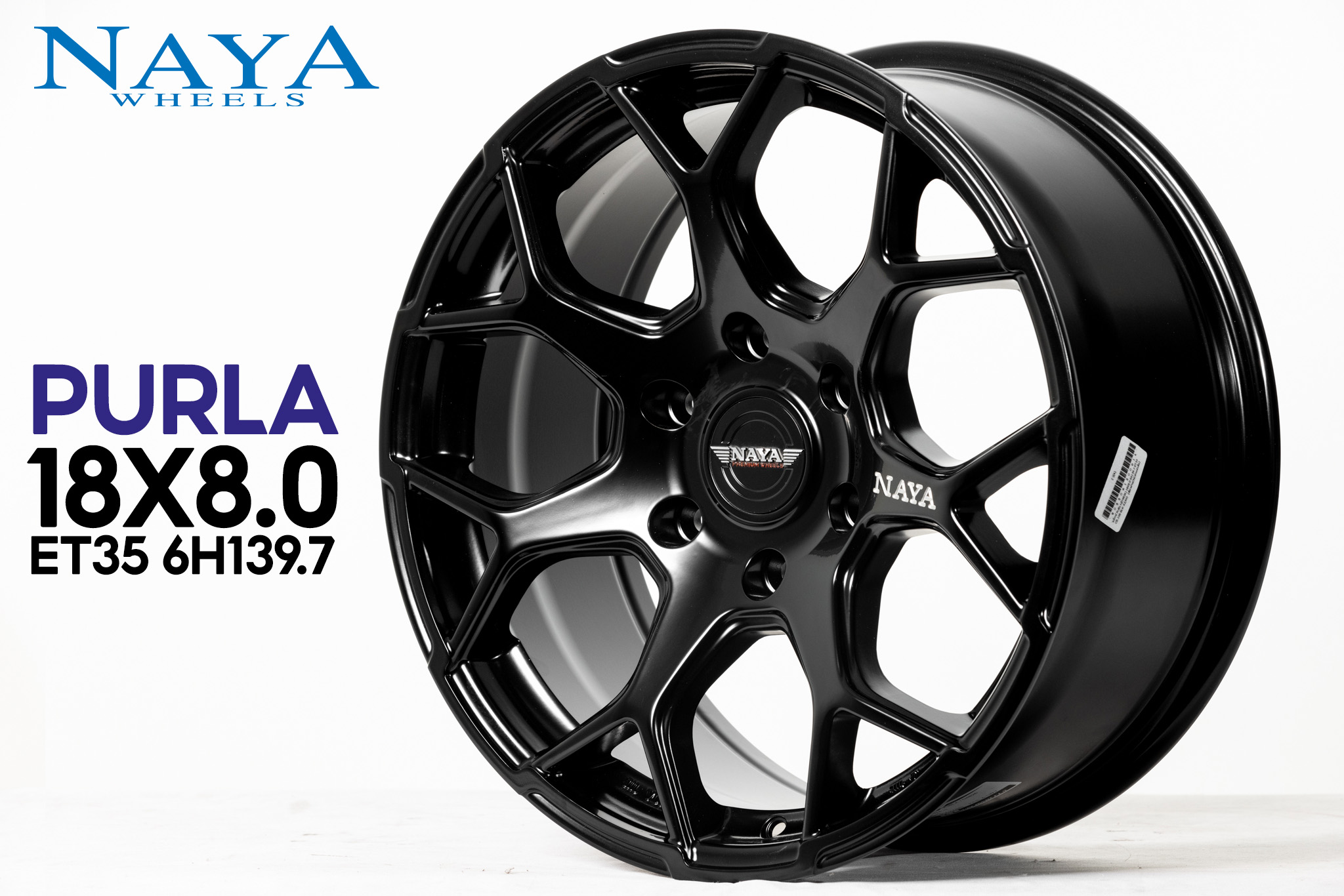 NAYA PURLA 18X8.0 ET35 6H139.7