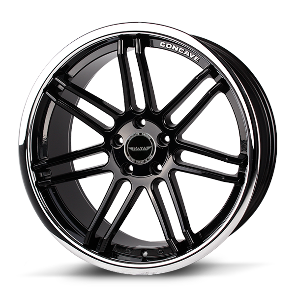 แม็กซ์ BRANEW(104) 20X9.5 5X114.3 ET40 BLACK-I [(BK-I)] (สีดำเงาขอบเลส)
