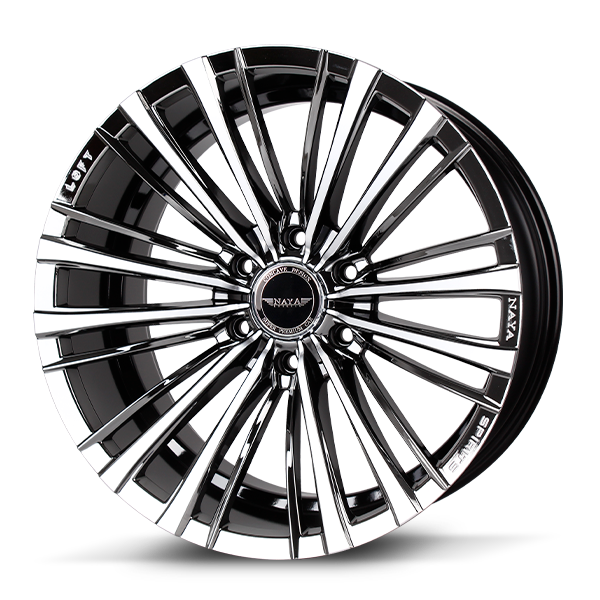 แม็กซ์ LOFT(T416LC) 20X10.0 6X139.7 ET20 BMCF (สีหน้าเงาร่องแบล็คโครม)