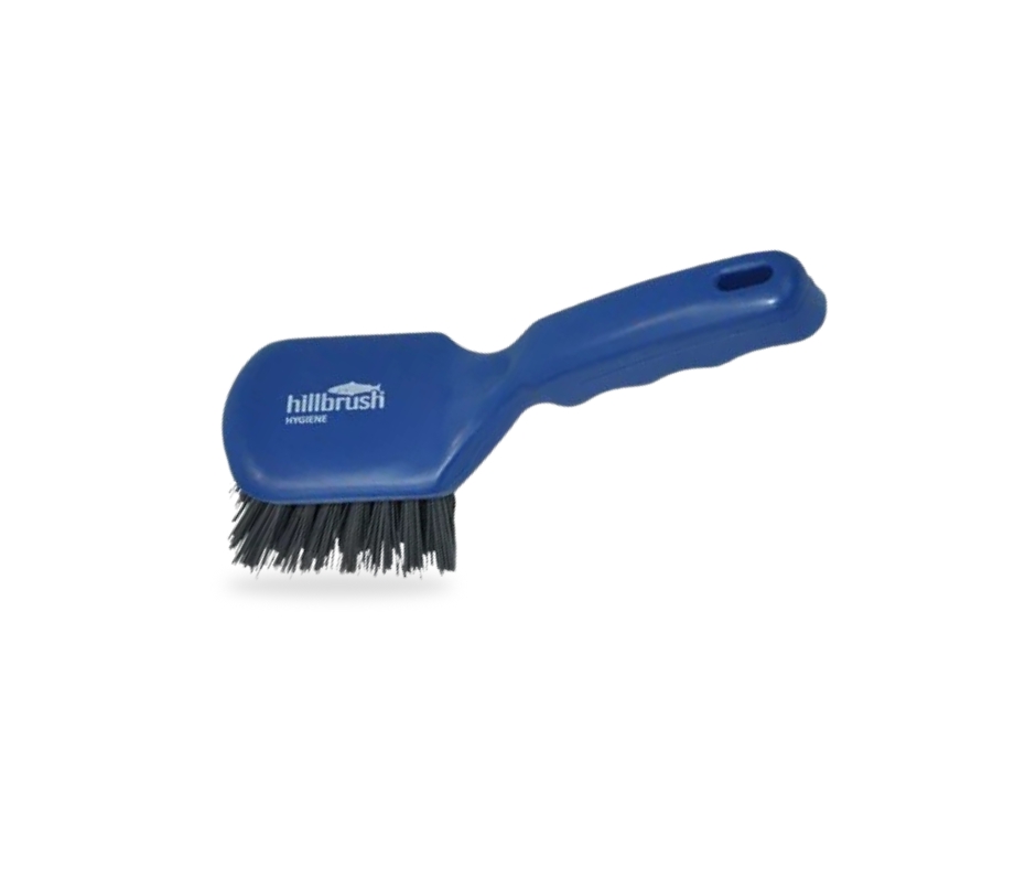 HILLBRUSH - แปรงขัดขนาดกลางแบบมีด้ามจับ รุ่นพิเศษ (RESIN + METAL DETECTABLE)