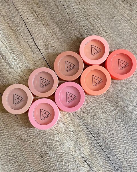 3CE MOOD RECIPE FACE BLUSH บลัชออนแบบฝุ่น(เนื้อแป้ง) สีสวย
