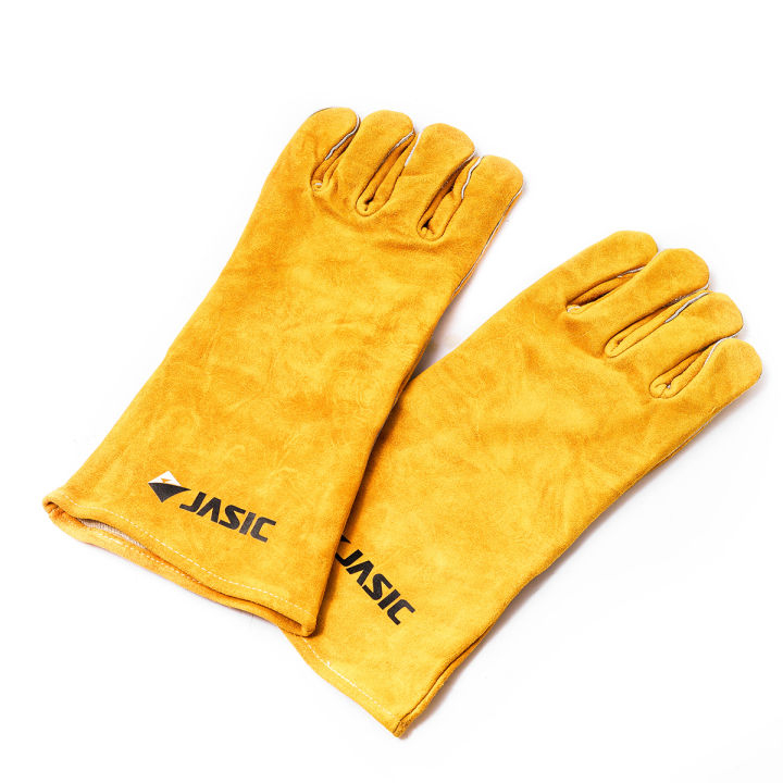 ถุงมือเชื่อม JASIC welding GLOVES 14 "