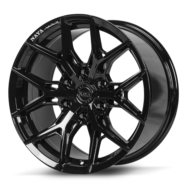 ล้อแม็กซ์ NAYA ALPHA-6 (YA062) 16X8.0 6X139.7 ET25 CB.106 BLK (สีดำเงาทั้งวง)