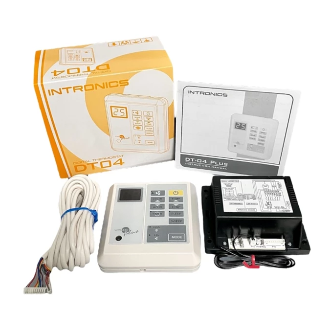 รีโมทแอร์ INTRONICS รูมเทอร์โม DT04 แบบมีสาย