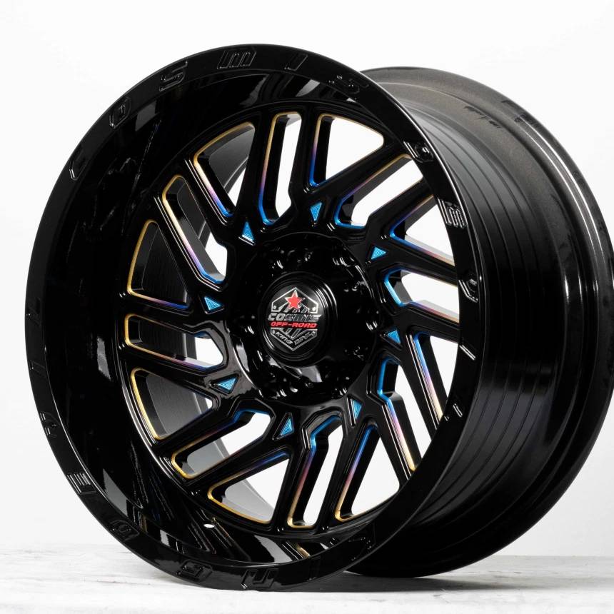 ล้อแม็กซ์ COSMIS KING-DEVIL 16X9.0 6X139.7 ET0 CB.106 *TITANIUMBLACK* (สีไทเทเนียมแบล็ค)Custom