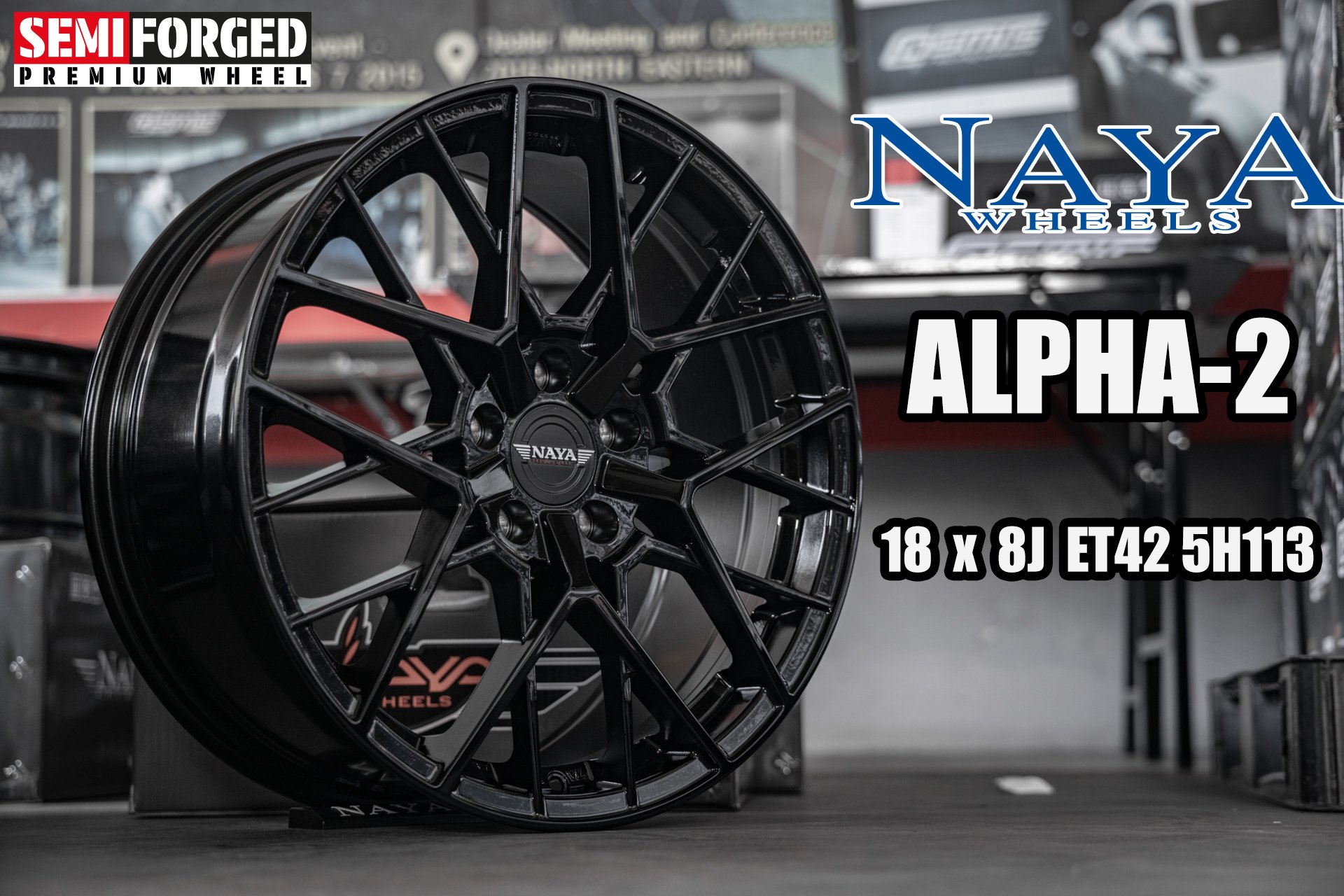 NAYA ALPHA-2 18X8 ET42 5H113