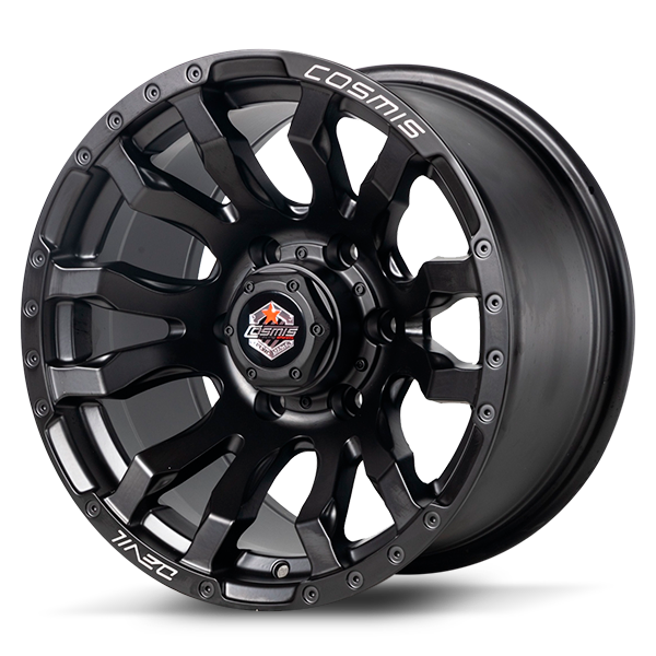 ล้อแม็กซ์ COSMIS DEVIL DUB-12 16X9.0 6X139.7 ET0 CB.106.1 *DEEP-BLACK* (สีดำพิเศษ)Custom