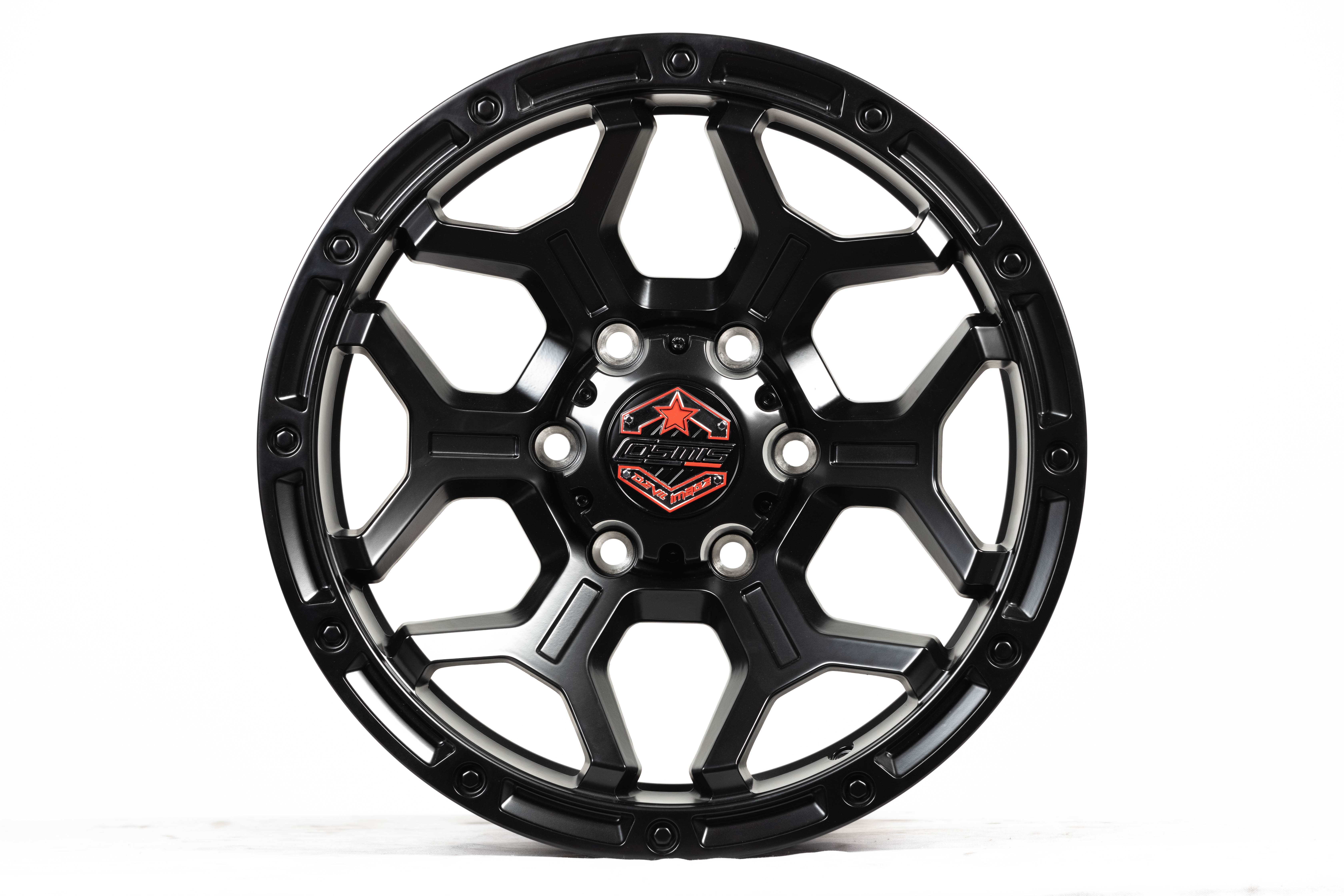 แม็กซ์ DUB-V6S(DA2860) 17X9.0 6X139.7 ET25 CB.106 BLK/M5 (สีดำด้าน)