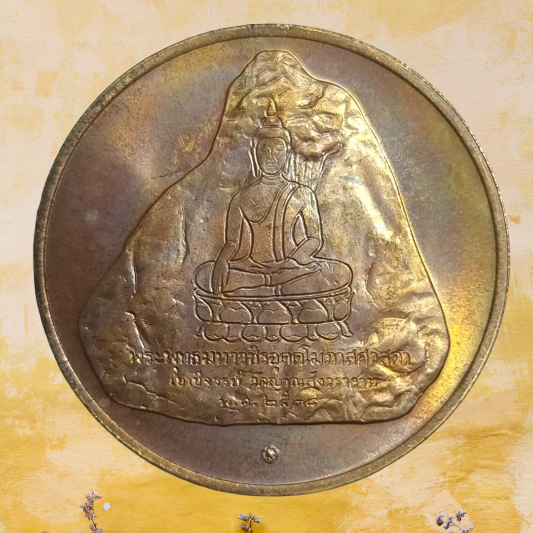 เหรียญพระรูปรัชกาลที่9 ที่ระลึกเขาชีจรรย์