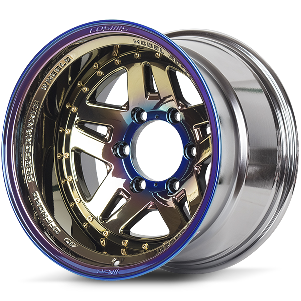 แม๊กซ์ AD-V1 (3917) 16x8.0 6X139.7 ET-10 CB.106 *Titanium* (สีไทเทเนียม)