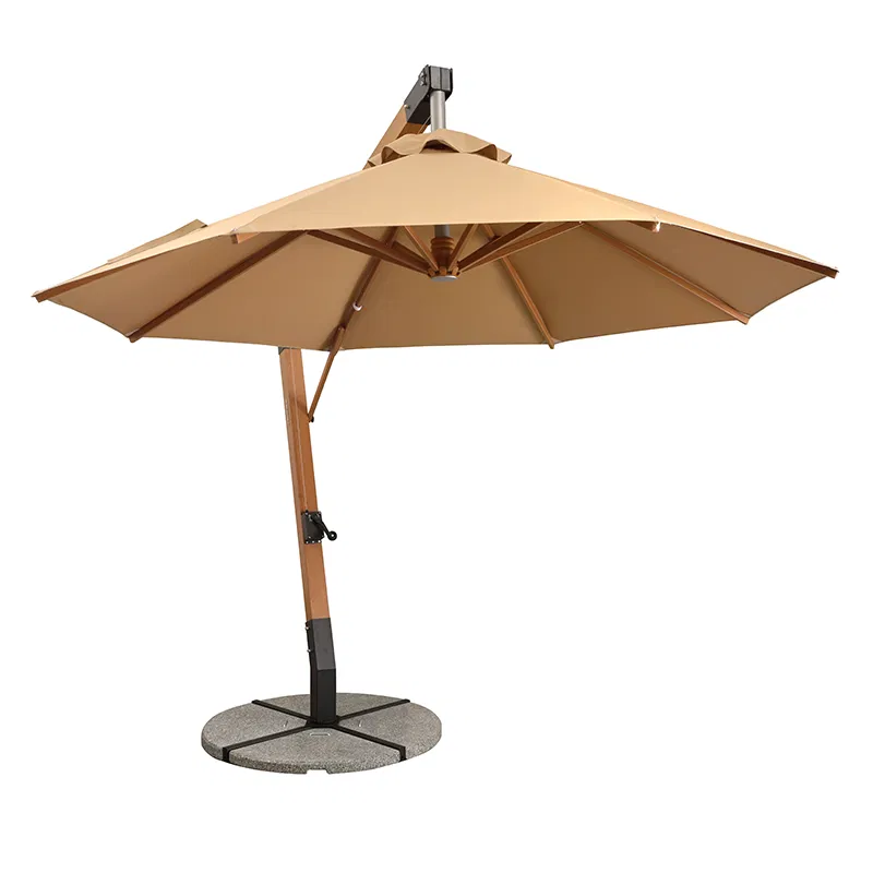 Outdoor 3m parasol umbrellas back yard furnitures lace parasol
