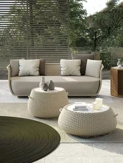 ชุดโซฟาหวายเทียม