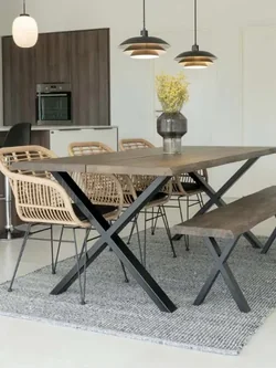 ชุดโต๊ะอาหาร สานหวายเทียม