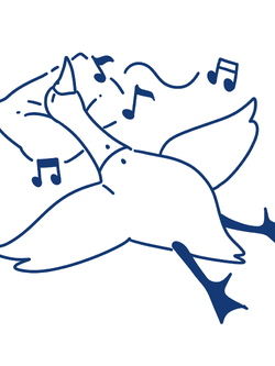 สติกเกอร์ DIE-CUT ห่านคับสำนักพิมพ์ #2