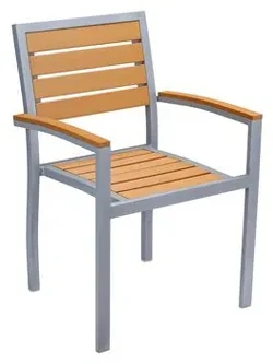 Aluminum alloy frame +PS plastic wood