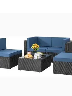 ชุดโซฟาหวายเทียม