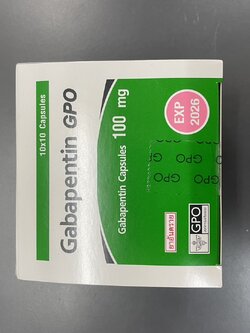 Gabapentin 100 mg