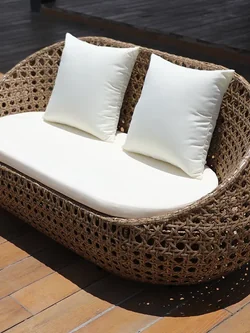 ชุดโซฟาหวายเทียมลายคลาสสิค