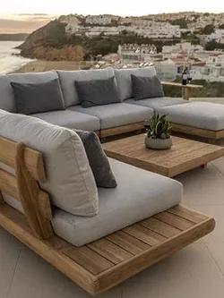 โซฟาไม้สัก สั่งผลิต Customize