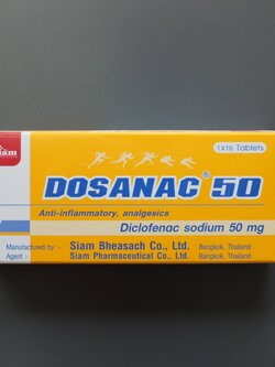 Dosanac 50 diclofenac 50mg