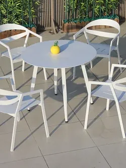 ชุดโต๊ะอาหาร อลูมิเนียม