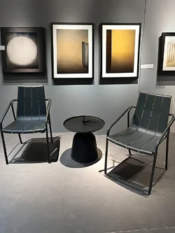 Italy Design Customizable Aluminum Outdoor Furniture Full Color Garden Patio Cafe Dining Tables Chairs for Kitchen Park Cafe Use