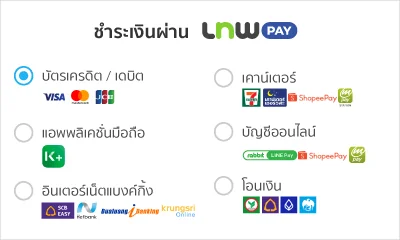 4. เลือกวิธีการชำระเงิน 4. เลือกวิธีการชำระเงิน