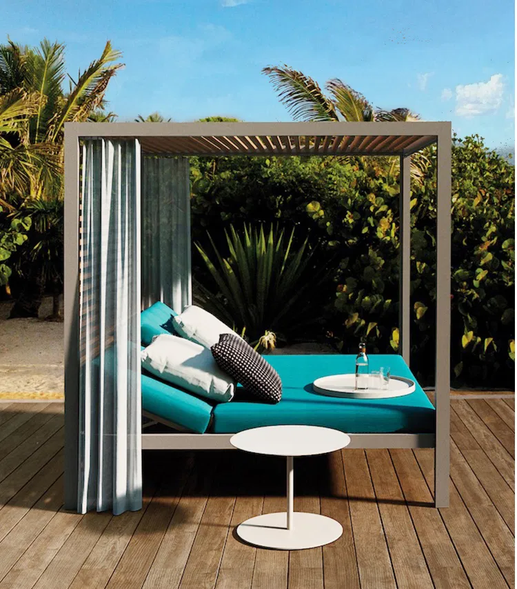 cabana canopy sun lounger daybed
