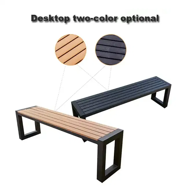 Restaurant Dining Aluminium Backyard Courtyard Bench Garden Patio Furniture Set Outdoor Table And Chair Set