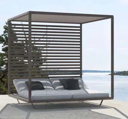 cabana canopy sun lounger daybed