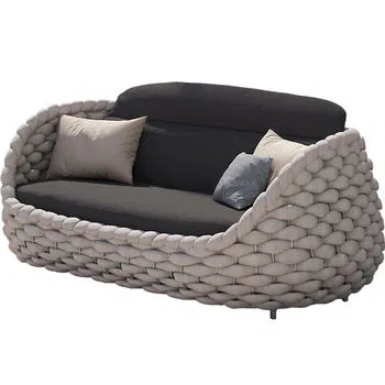 Delight (White) - Sofa Set