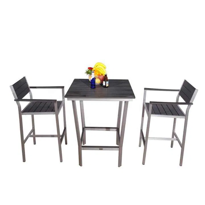 Aluminum alloy frame +PS plastic wood