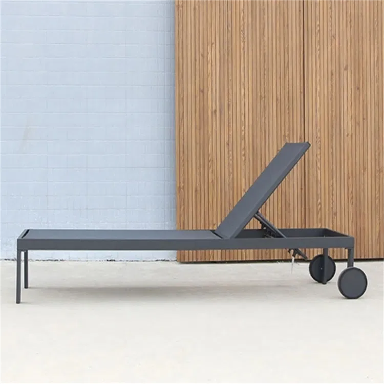 Modern Patio Garden Texliene Chaise Lounge Leisure Chair Set for Outdoor
